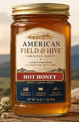 Hot honey jar